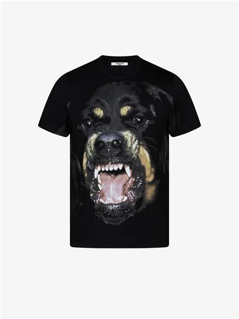 givenchy rottweiler t shirt.